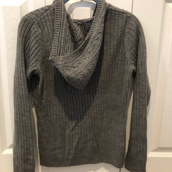 Grey hooded sweater - Picture 3 of 4